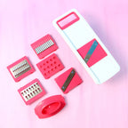 6-in-1 Vegetable Slicer Grater  Chopper - (Set)