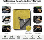Premium Microfiber Car Detailing Towels