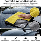 Premium Microfiber Car Detailing Towels