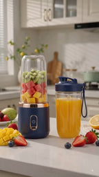 Portable Personal Blender – Rechargeable Mini Juice & Smoothie Maker