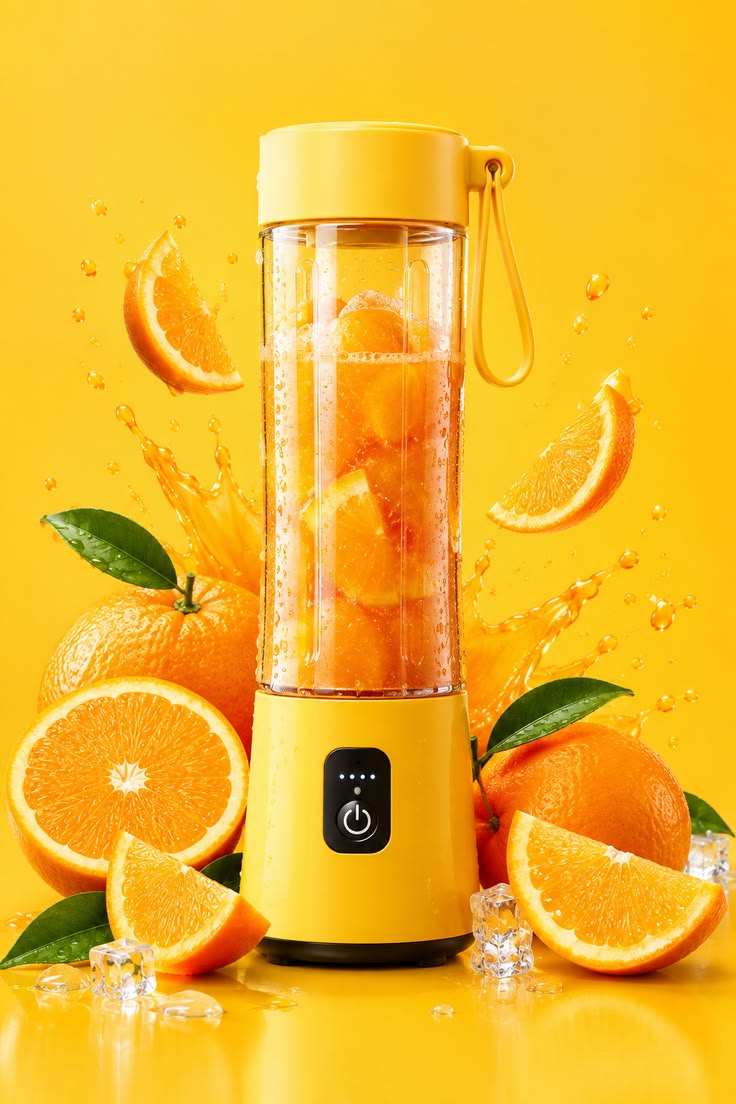 Portable Personal Blender – Rechargeable Mini Juice & Smoothie Maker