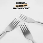 Premium Stainless Steel Dinner Fork - (3 Pc Set)