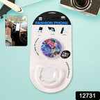 12731 Fashion Design Pop Up Mobile Phone Grip Holder Smart Phone Bracket Phone Stand Grip With Popclip Car Mount Flowers Pasley